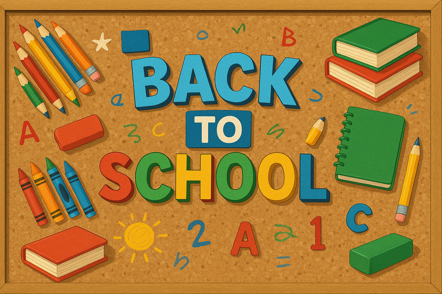 back to school board