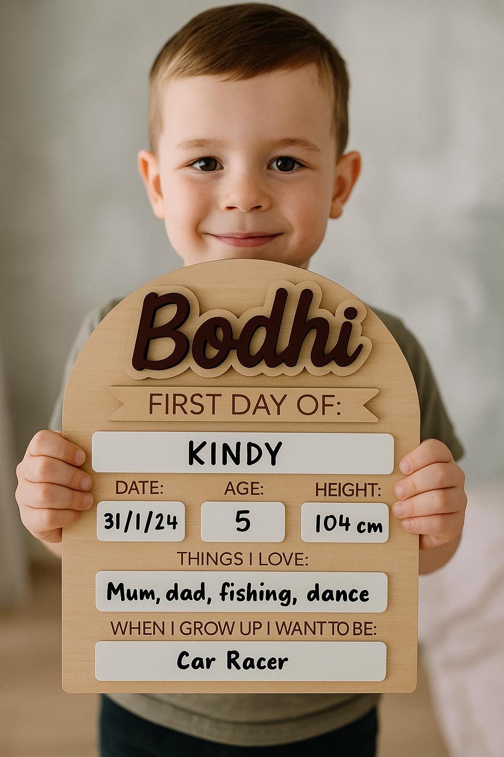 Personalized First Day of School Sign, First Day of School Sign, Back to School Photo Prop, Custom First & Last Day School Dry Erase Board